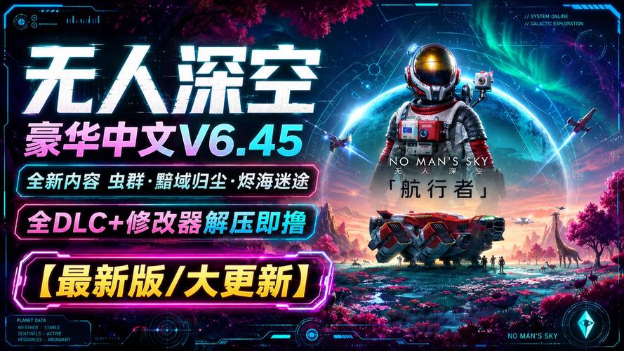 W 无人深空-豪华版_v6.45 官中-重大更新.虫洞+全DLC-赠修改器